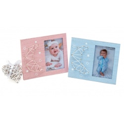 Dětský fotorámeček BABY´s MOON 10x15 růžový