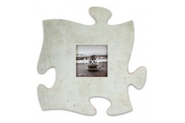 Fotorámeček 10x10 Puzzle šedý