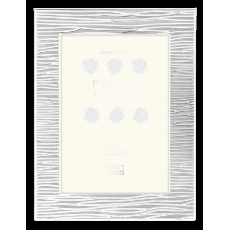 Stříbrný kovový fotorámeček 13x18 WINDSOR Silver