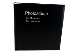 Fotoalbum na růžky 30x30/100 stran CONCEPTION černé