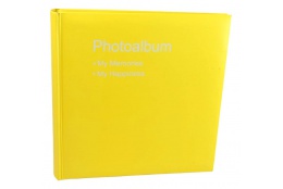 Fotoalbum na růžky 30x30/100 stran CONCEPTION žluté
