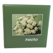 Fotoalbum na růžky 30x30/100s. BOUQUET zelené