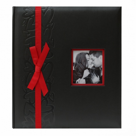 Fotorůžkové fotoalbum 29x32/60s. černé GENTLE LOVE