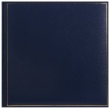 Klasické fotoalbum na růžky 35x35cm/80s. TRADITION modré