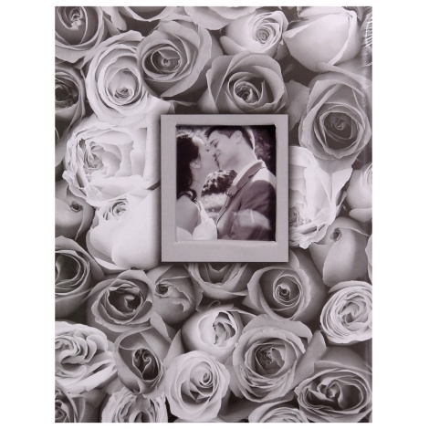 Fotoalbum 10x15/100 ANYWHERE ROSES šedé