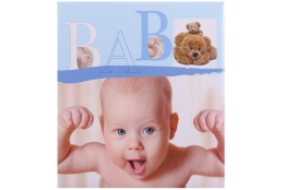 Dětské fotoalbum na růžky BABY VITAL modré