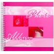 Spirálové fotoalbum na růžky SUMMER BREEZE  40 stran 30x30 růžové