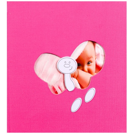 Dětské fotoalbum na růžky BABY´s HISTORY růžové