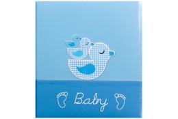 Dětské fotoalbu na růžky BABY DUCK 29x32/60s. modré