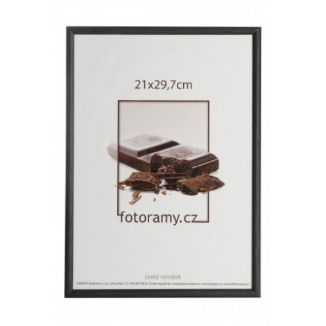 Dřevěný fotorámeček DR0C1K 18x24 C1 černý