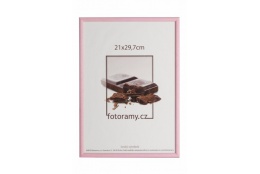 Dřevěný fotorámeček DR0C1K 18x24 C7 růžový