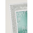 Bílo stříbrný fotorámeček s třpytkami Glimmer 13x18