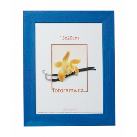 Dřevěný fotorámeček DRC11K 13x18 C2 tmavě modrý