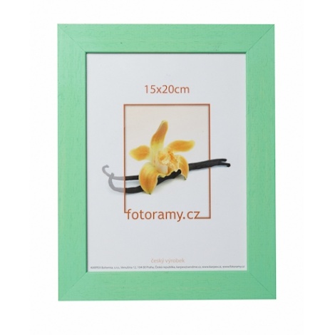 Dřevěný fotorámeček DRC11K 30x40 C5 světle zelený