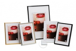 Trendy fotorámeček 30x40 FLASH STYLE II stříbrný