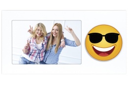 Fotorámeček Emoji Style 10x15 brýle