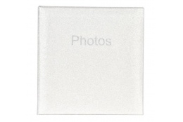 Svatební fotoalbum 10x15/200 Glitter bílý