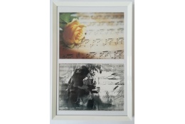 Dvojrámeček TIMELESS 2/13x18 bílý