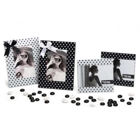 Fotorámeček DOTS 15x10 černý