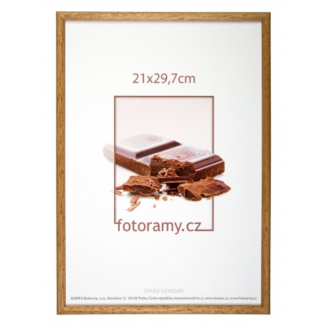 Dřevěný fotorámeček DR001K 30x40 06 pinie