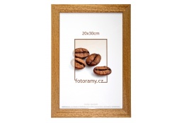 Dřevěný fotorámeček DR011K 21x30 A4 06 pinie